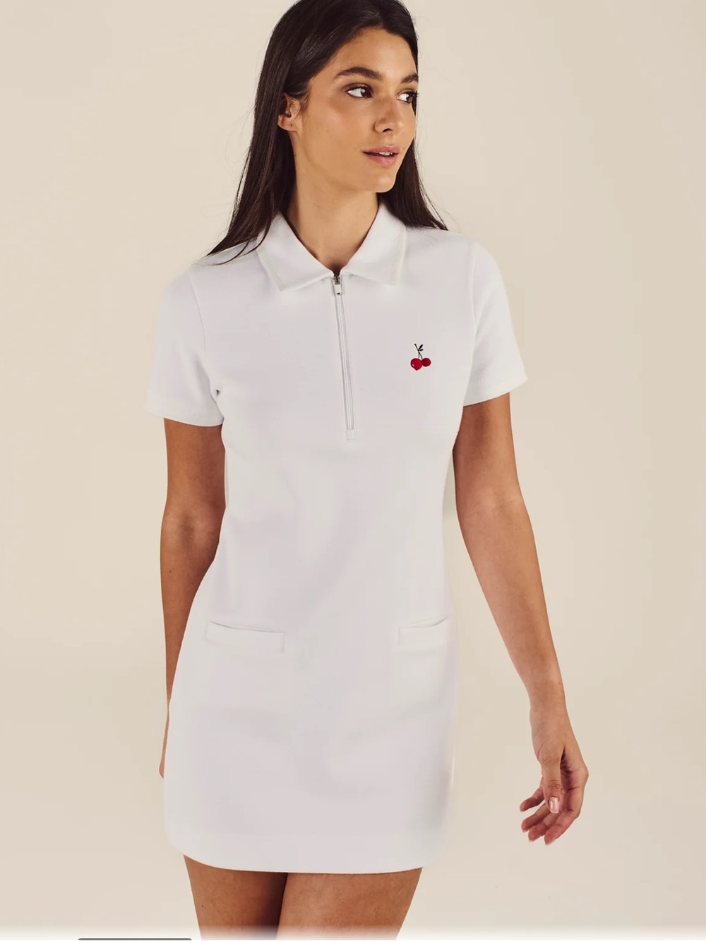 MALBON GOLF WHITE  HVN STELLA DRESS SIZE XS
